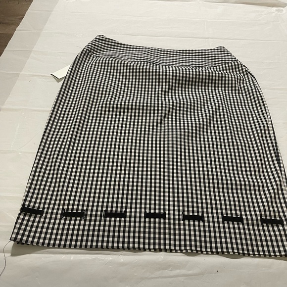 Work order women’s black and white skirt size 12 - Picture 1 of 9